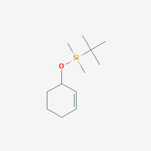 molecular formula C12H24OSi B8343208 tert-Butyl(cyclohex-2-enyloxy)dimethylsilane 
