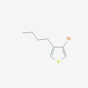 molecular formula C8H11BrS B8343251 3-Bromo-4-butylthiophene 