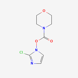 (2-chloroimidazol-1-yl) morpholine-4-carboxylate