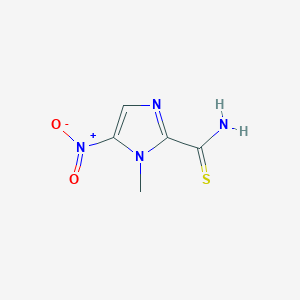 1-Methyl-2-thiocarbamyl-5-nitroimidazole