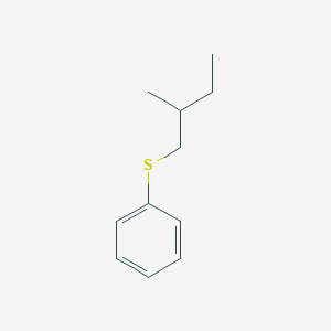 molecular formula C11H16S B8343488 Phenyl(2-methylbutyl)sulphide 