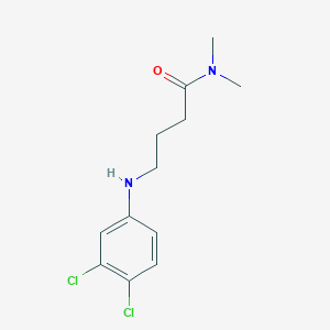 4-(3',4'-dichloroanilino)-N,N-dimethylbutyramide