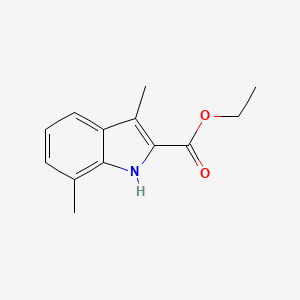 ethyl 3,7-dimethyl-1H-indole-2-carboxylate