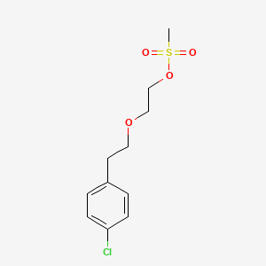 2-[2-(4-Chlorophenyl)ethoxy]ethyl methanesulfonate