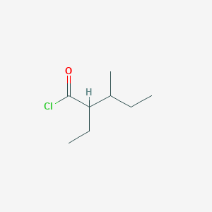 2-Ethyl-3-methyl-pentanoylchloride