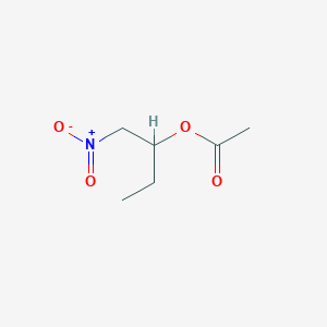 molecular formula C6H11NO4 B8343856 2-Acetoxy-1-nitrobutane 