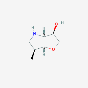 (3R,3aR,6S,6aR)-6-methylhexahydro-2H-furo[3,2-b]pyrrol-3-ol