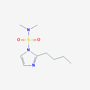 2-Butyl-3-dimethylaminosulfonylimidazole