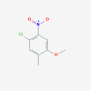 B8344038 1-Chloro-4-methoxy-5-methyl-2-nitrobenzene CAS No. 20871-70-9