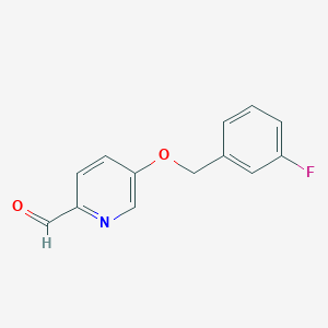 5-(3-Fluoro-benzyloxy)-pyridine-2-carbaldehyde