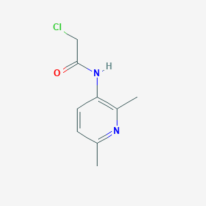 molecular formula C9H11ClN2O B8344136 N-(2,6-dimethyl-3-pyridyl)-alpha-chloroacetamide 