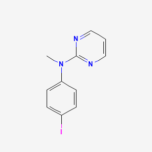 molecular formula C11H10IN3 B8344168 N-(4-iodophenyl)-N-methylpyrimidin-2-amine 