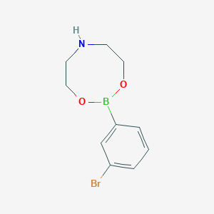 2-(3-Bromophenyl)-[1,3,6,2]dioxazaborocane