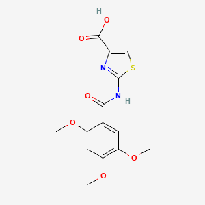2-[N-(2,4,5-trimethoxybenzoyl)amino]-4-(hydroxycarbonyl)-1,3-thiazole