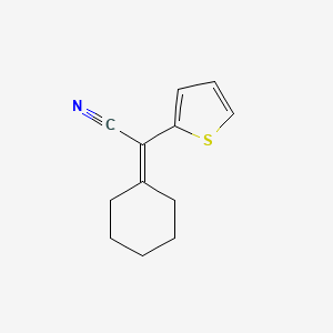 Cyclohexylidene(2-thienyl)acetonitrile