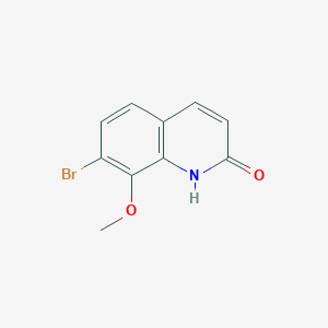 7-Bromo-8-methoxyquinolin-2-ol