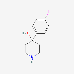 4-(4-Iodophenyl)piperidin-4-ol