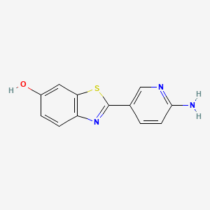 2-(6-Amino-3-pyridinyl)benzothiazole-6-ol