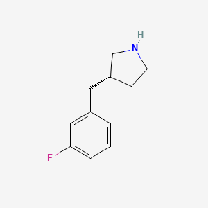 3-(S)-(3-Fluorobenzyl)-pyrrolidine