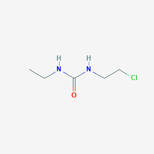 molecular formula C5H11ClN2O B8344404 1-(2-Chloroethyl)-3-ethylurea 