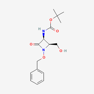 (3S,4S)-1-benzyloxy-3-(tert-butoxycarbonylamino)-4-hydroxymethyl-2-azetidinone