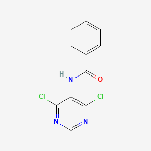 N-(4,6-dichloropyrimidin-5-yl)benzamide