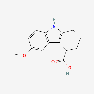 6-Methoxy-1,2,3,4-tetrahydrocarbazole-4-carboxylic acid