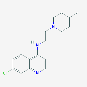 (7-Chloro-quinolin-4-yl)-[2-(4-methyl-piperidin-1-yl)-ethyl]-amine