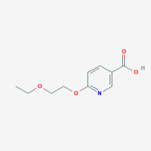 6-(2-Ethoxyethoxy)-nicotinic acid
