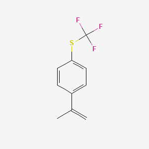 Benzene, 1-(1-methylethenyl)-4-[(trifluoromethyl)thio]-