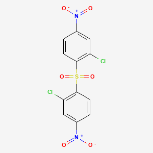 molecular formula C12H6Cl2N2O6S B8345128 Chloro(4-nitrophenyl)sulfone 