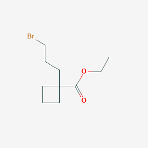 1-(3-Bromopropyl)cyclobutanecarboxylic acid ethyl ester