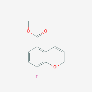 Methyl 8-fluoro-2H-1-benzopyran-5-carboxylate