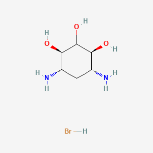 molecular formula C6H15BrN2O3 B8345528 2-Deoxystreptamine Hydrobromide 