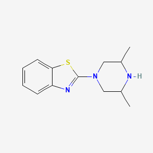 2-(3,5-Dimethylpiperazin-1-yl)-1,3-benzothiazole