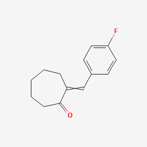 2-(4-Fluoro-benzylidene)-cycloheptanone