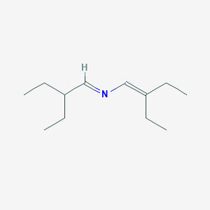 molecular formula C12H23N B8345749 N-(2-Ethylbutylidene)-2-ethyl-1-butenylamine 