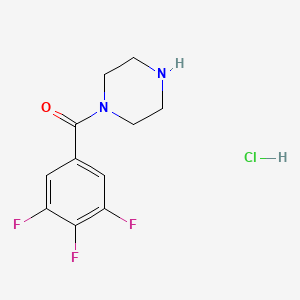 Piperazin-1-yl-(3,4,5-trifluoro-phenyl)-methanone hydrochloride
