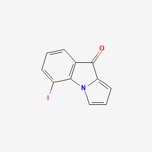 molecular formula C11H6INO B8345853 5-Iodopyrrolo[1,2-a]indol-9-one 