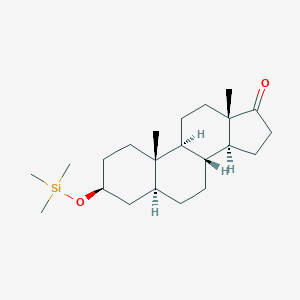 B083459 3beta-Trimethylsilyloxy-5alpha-androstan-17-one CAS No. 10426-95-6