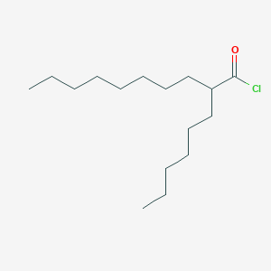 molecular formula C16H31ClO B8346579 2-hexyldecanoyl Chloride 