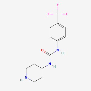 1-(Piperidin-4-yl)-3-(4-(trifluoromethyl)phenyl)urea