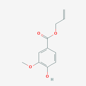 molecular formula C11H12O4 B8346634 Allyl 4-hydroxy-3-methoxybenzoate 
