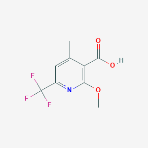 2-Methoxy-4-methyl-6-trifluoromethylnicotinic acid