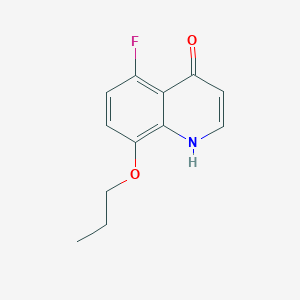 5-fluoro-8-propoxy-1H-quinolin-4-one
