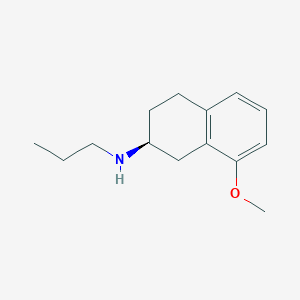 molecular formula C14H21NO B8346733 (S)-N-(8-methoxytetralin-2-yl)-N-propylamine 