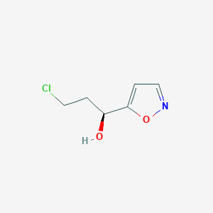 (S)-alpha-(2-Chloroethyl)-5-isoxazolemethanol