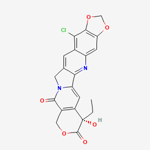 9-Chloro-10,11-methylenedioxycamptothecin