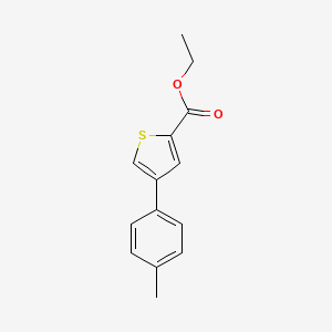 4-p-Tolyl-thiopene-2-carboxylic acid ethyl ester