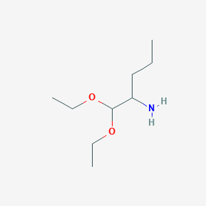 molecular formula C9H21NO2 B8346882 Aminopentanal diethyl acetal 